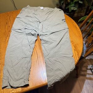 Columbia Pants Men’s GRT Omni Dry Packable Convertible Cargo Hiking Pant Size XL